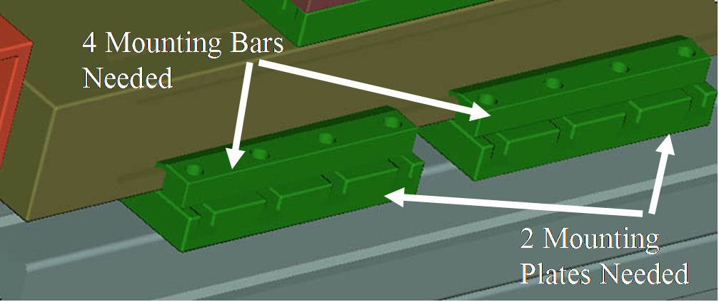 Mounting motion module with stock parts