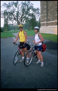 Roger and Jen at Princeton